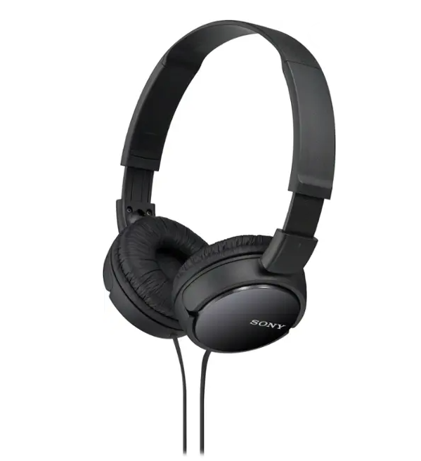 Sony ZX Series On-Ear Wired Adjustable Foldable Headphones (BB)