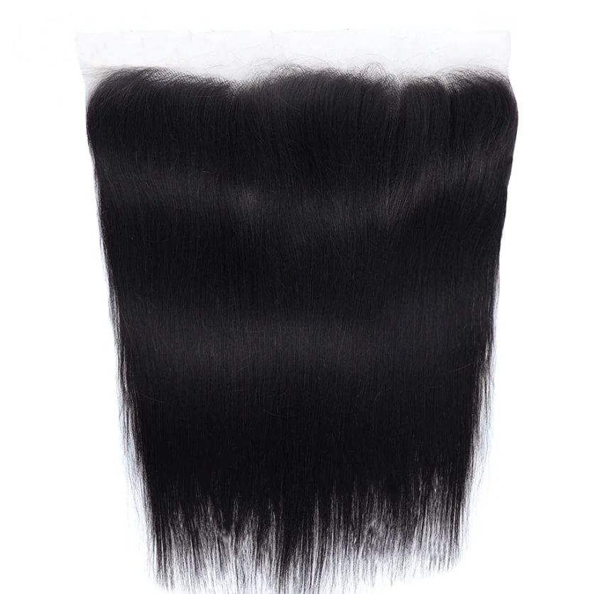 Pre Plucked Swiss 4x4 Lace Closure 13x4 Frontal Transparent Brazilian Human Hair Straight Body Wave Can Be Bleached