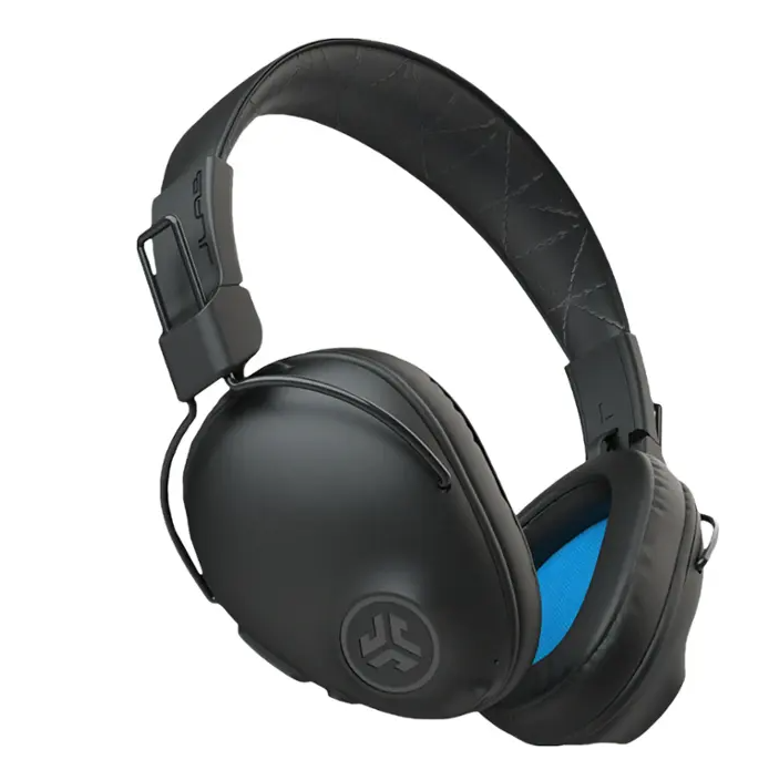 JLab Studio Pro Wireless On-Ear Headphones with Built in Microphone, Adjustable Headband and Foldable Design (BB)