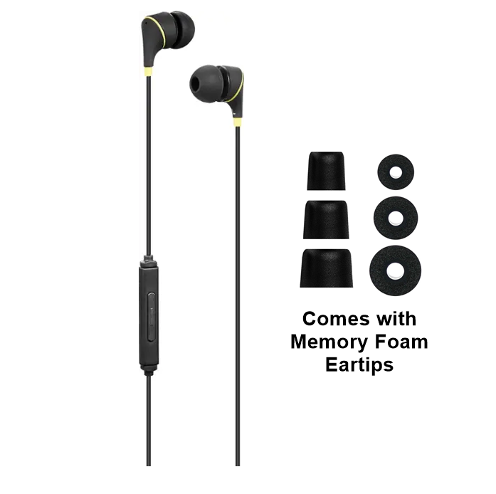 Insignia In Ear Wired Earbuds Earphones Headphones 3.5mm Input Jack (BB)