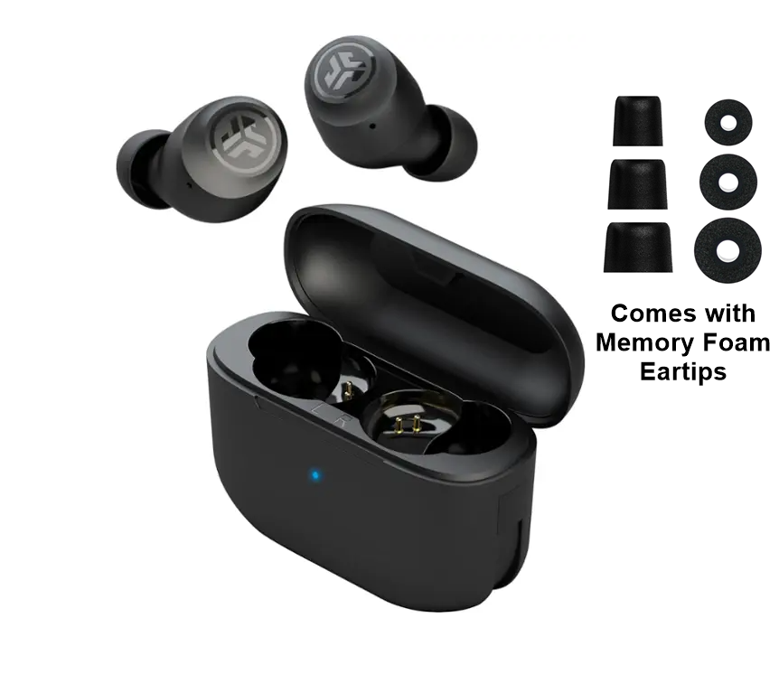 JLab GO Air POP True Wireless Bluetooth Earphones In-Ear Earbuds Headphones (BB)