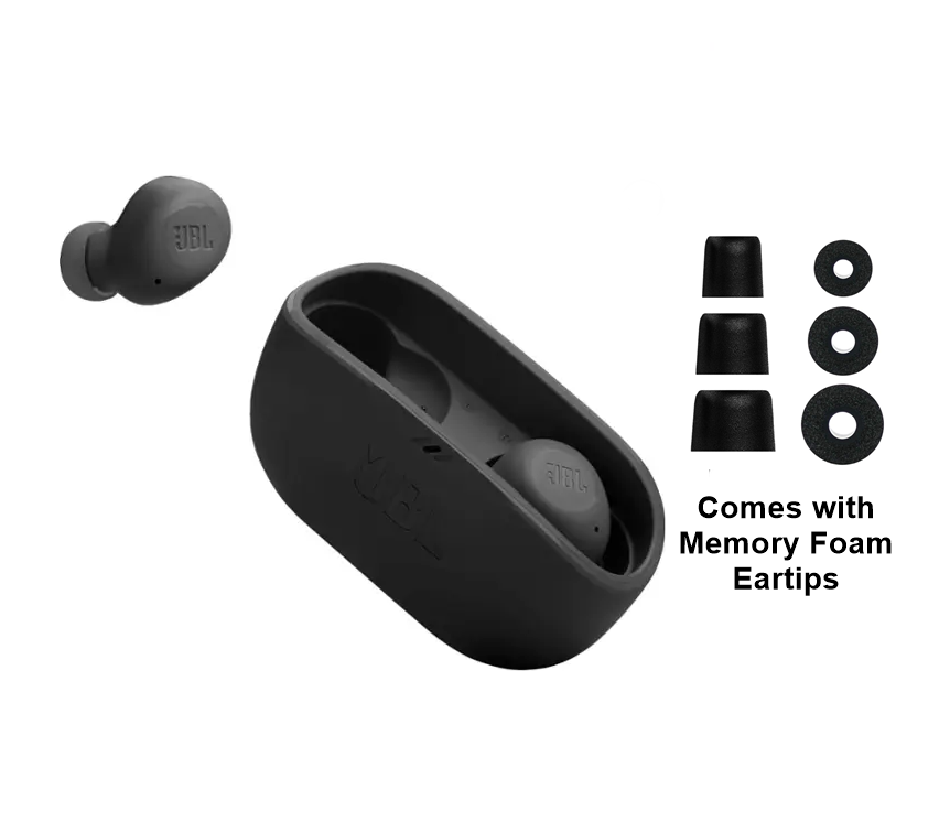 JBL Vibe Buds True Wireless Earbuds In Ear Earphones (BB)
