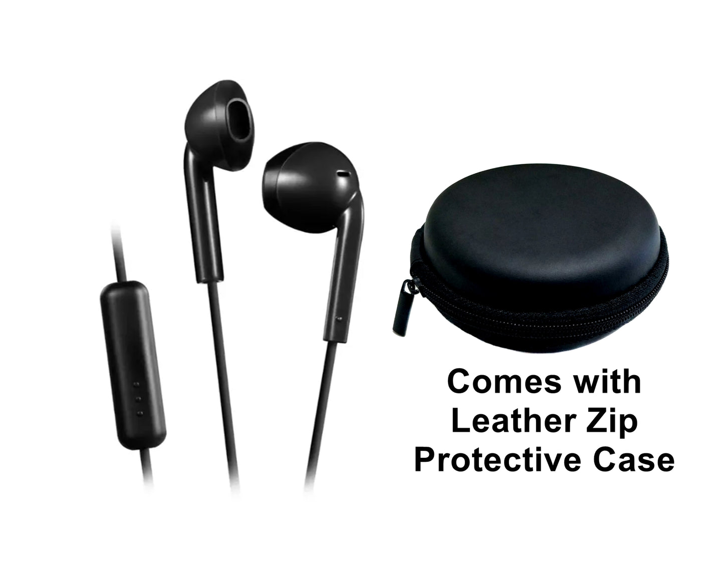 JVC In Ear Wired Earbuds Earphones Headphones with Microphone and Remote (BB)