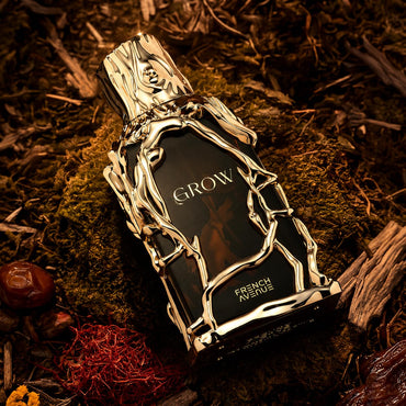 French Avenue Grow Extrait de Parfum 3.4 Fl Oz / 100ml - Premium Fruity Floral Woody Unisex Fragrance