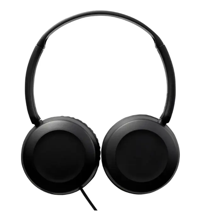 JVC Powerful Sound On Ear Headphones with Built in Microphone (BB)