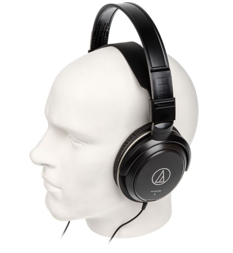 Audio Technica ATH-AVC200 SonicPro Wired Over-Ear Headphones (BB)