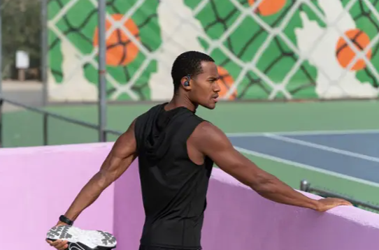 JLab Go Air Sport True Wireless Earbuds Earhook Style Earphones (BB)