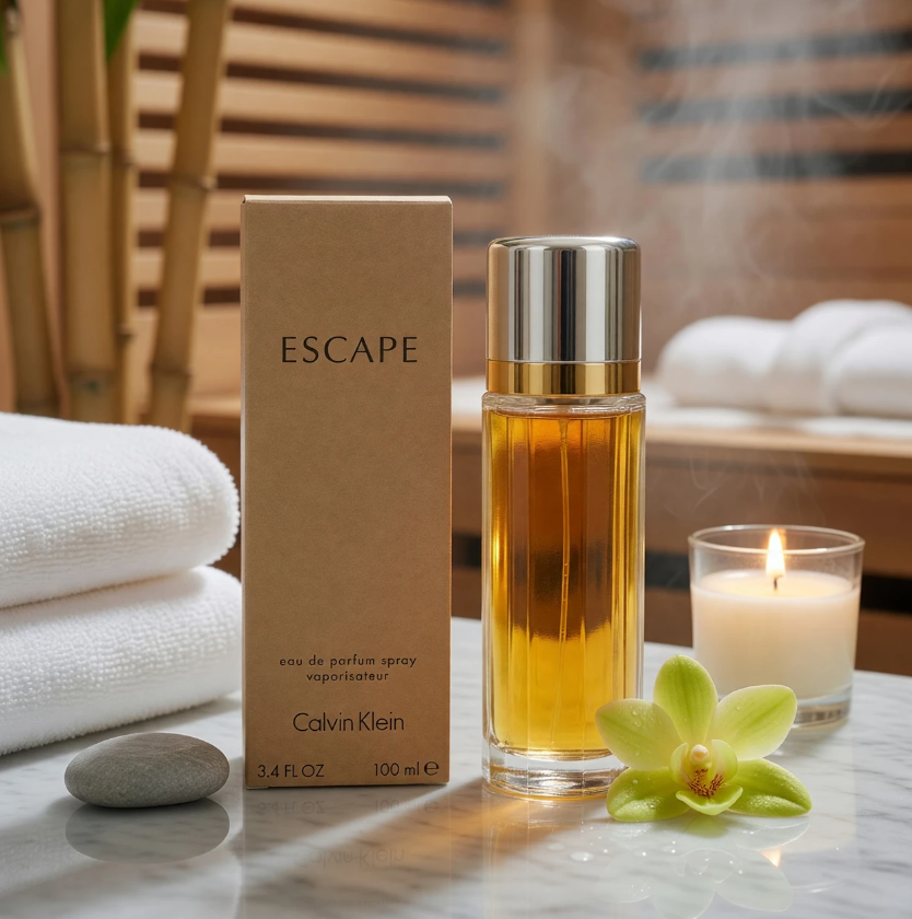 Calvin Klein Escape Eau de Parfum for Women 3.4oz / 100ml - Premium Fruity Floral Perfume