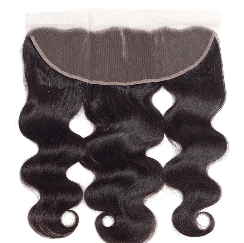 13x4 Lace Frontal Straight 4x4 5x5 Closure Swiss HD Body Wave Pre Plucked Transparent 100% Remy Human Hair