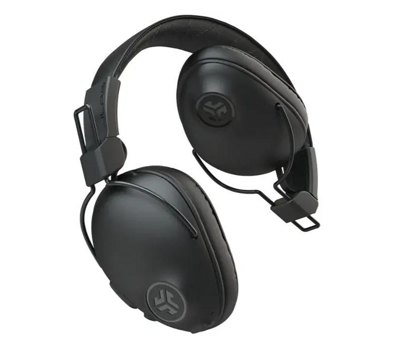 JLab Studio Pro Wireless On-Ear Headphones with Built in Microphone, Adjustable Headband and Foldable Design (BB)