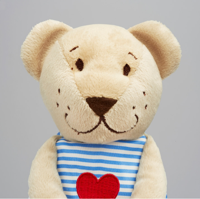 Soft Teddy Bear with Big Red Heart for Children and Kids Great Gift (IK)