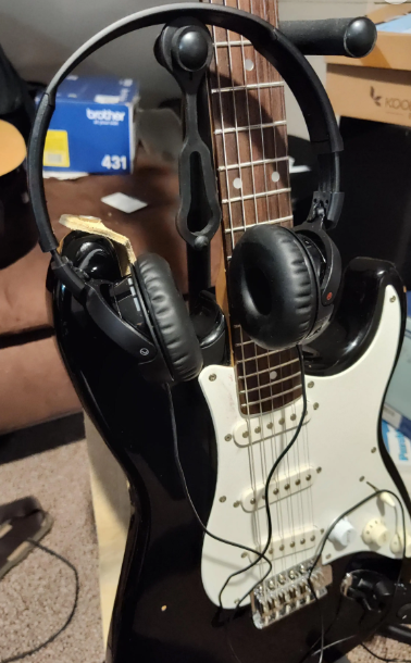 Sony Noise-Canceling Wired On-Ear Headphones with Built in Microphone MDRZX110NC (BB)