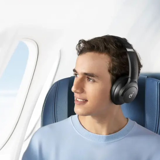 Soundcore by Anker Q20i True Wireless Noise Canceling Over-the-Ear Headphones with Built in Microphone (BB)