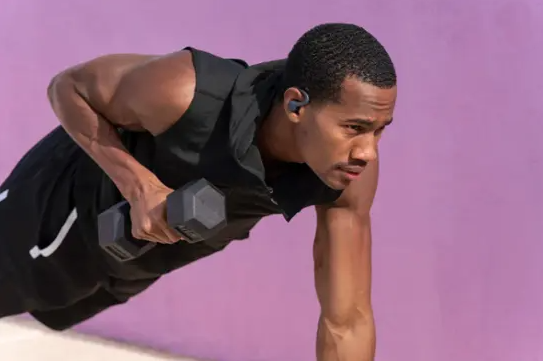 JLab Go Air Sport True Wireless Earbuds Earhook Style Earphones (BB)