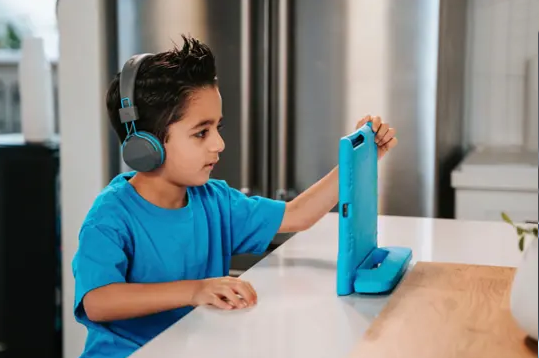 JLab JBuddies Studio On-Ear Kids Wired Headphones with Built in Microphone (BB)