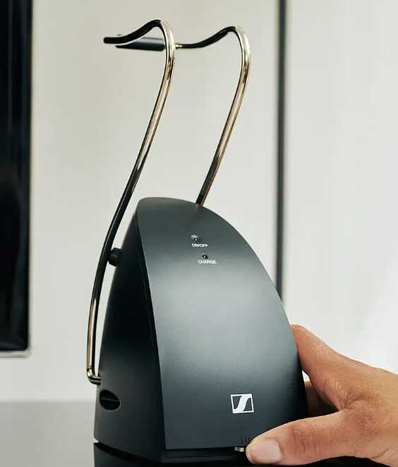 Sennheiser TV Listener RS 120-W Wireless On-Ear Headphones with Stand Cradle (BB)