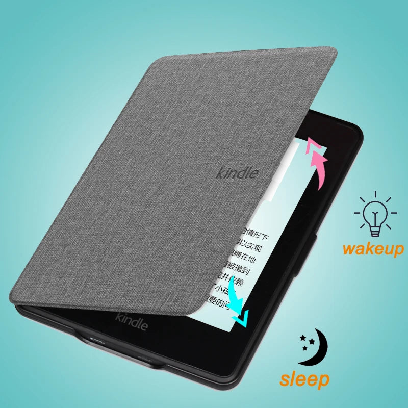 Magnetic Smart Fabric Case for Amazon Kindle 11 2022 2024 Released C2V2L3 6 Inch Cover Protector
