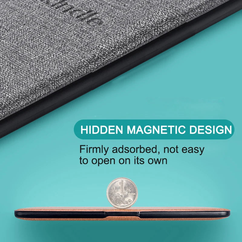 Magnetic Smart Fabric Case for Amazon Kindle 11 2022 2024 Released C2V2L3 6 Inch Cover Protector