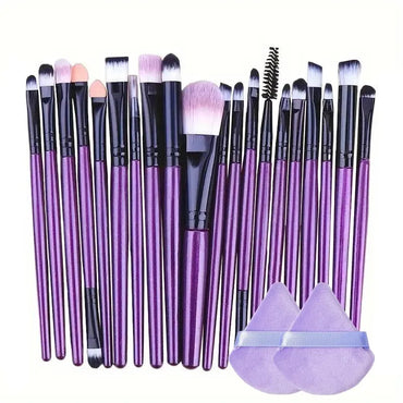 Makeup Brushes Set 20pcs Eyeliner Blending Makeup Brushes for Cheeks Eyes Cosmetic Foundation