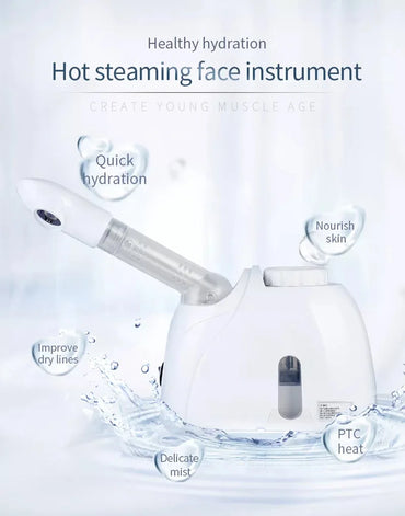 Salon Style Home Spa Warm Mist Facial Steamer Humidifier for Deep Cleaning Vaporizer Sprayer Skin Care