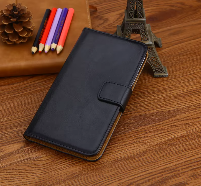Stylish Leather Magnetic Closure Phone Case for Panasonic Ray 530 600 Z1 X1 Y P85 P90 P95 P100 P101 Nxt Pro Card Slot Protective Cover