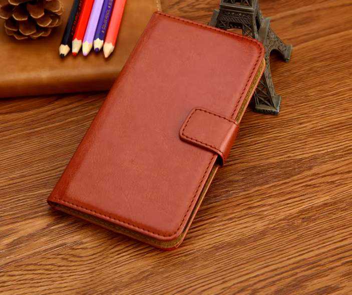 Stylish Leather Magnetic Closure Phone Case for Panasonic Ray 530 600 Z1 X1 Y P85 P90 P95 P100 P101 Nxt Pro Card Slot Protective Cover