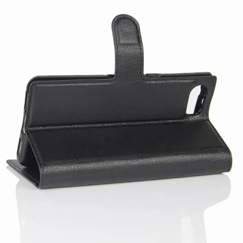 Deluxe Leather Wallet Phone Case for BlackBerry Keyone DTEK70 Stand Function Multiple Card Slots Magnetic Flip Protective Cover