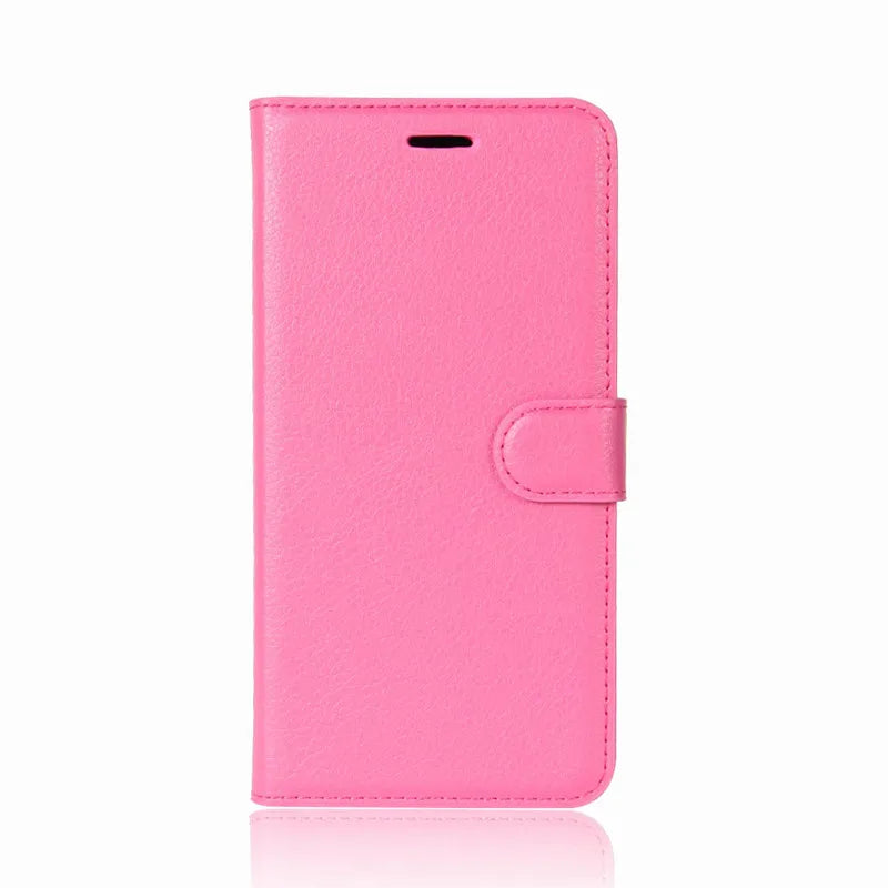 Deluxe Leather Wallet Phone Case for BlackBerry Keyone DTEK70 Stand Function Multiple Card Slots Magnetic Flip Protective Cover
