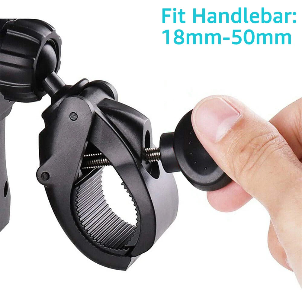 Treadmill Bike Tablet Holder Stand Mount for 4-11 inch Devices Indoor Gym Handlebar Bracket