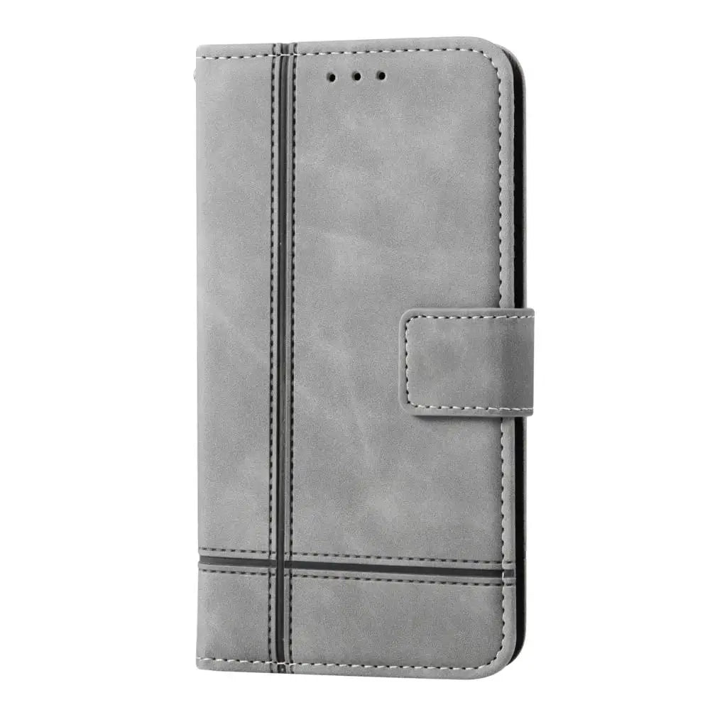 Deluxe Leather Wallet Phone Case for Microsoft Lumia 950 XL 650 640 550 535 540 430 Multiple Card Slots Stand Function Protective Cover