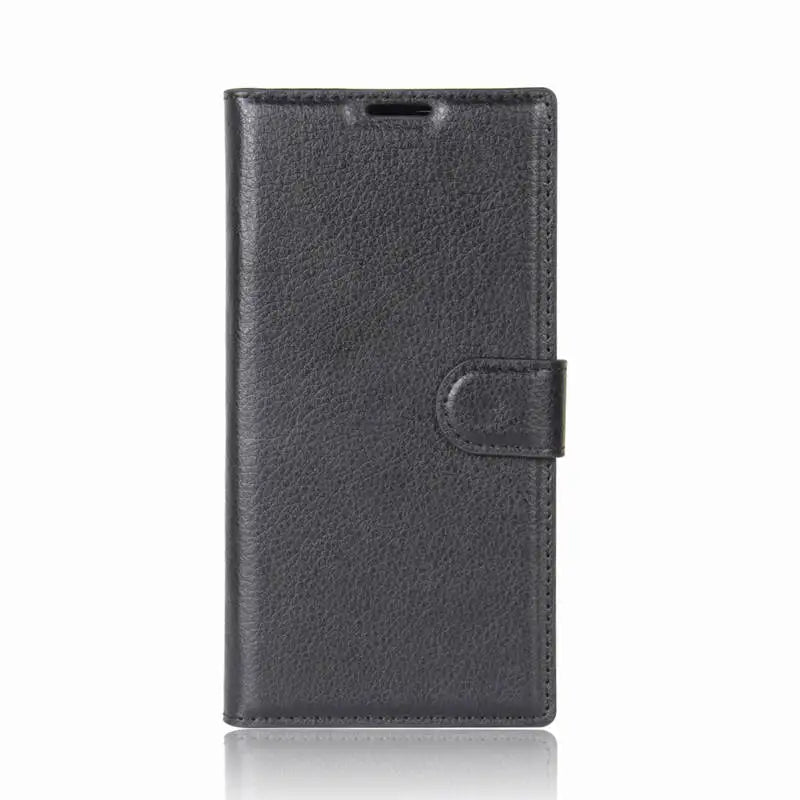 Deluxe Leather Wallet Phone Case for BlackBerry Keyone DTEK70 Stand Function Multiple Card Slots Magnetic Flip Protective Cover