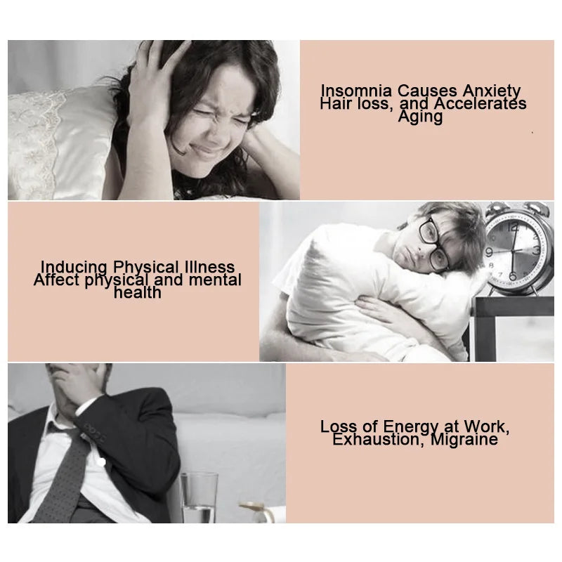 Electric Smart Sleeping Aid Head Massager Migraine Relief Relaxing Pulse Therapy Deep Sleep Queen Crown Tool