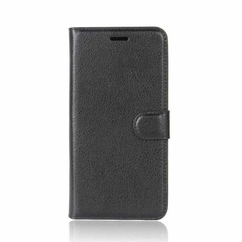 Deluxe Leather Wallet Phone Case for BlackBerry Keyone DTEK70 Stand Function Multiple Card Slots Magnetic Flip Protective Cover