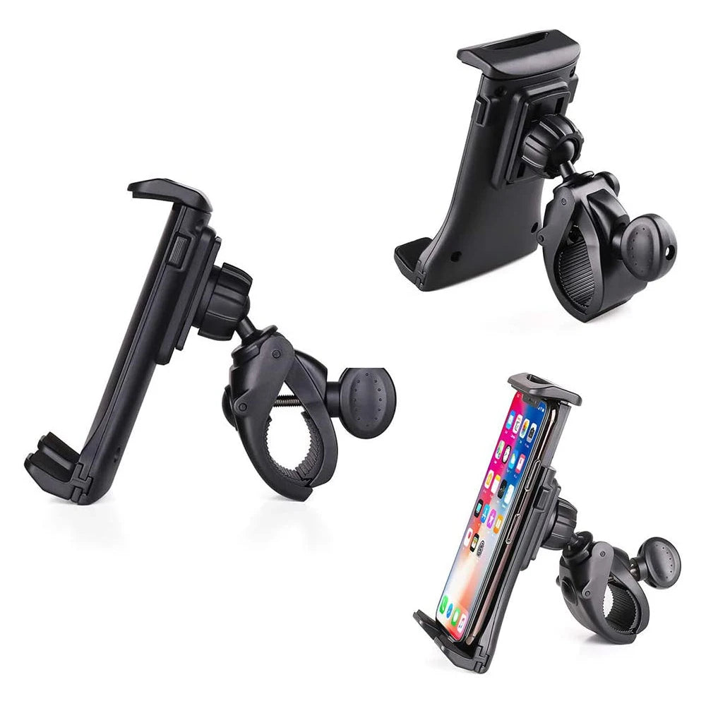 Treadmill Bike Tablet Holder Stand Mount for 4-11 inch Devices Indoor Gym Handlebar Bracket