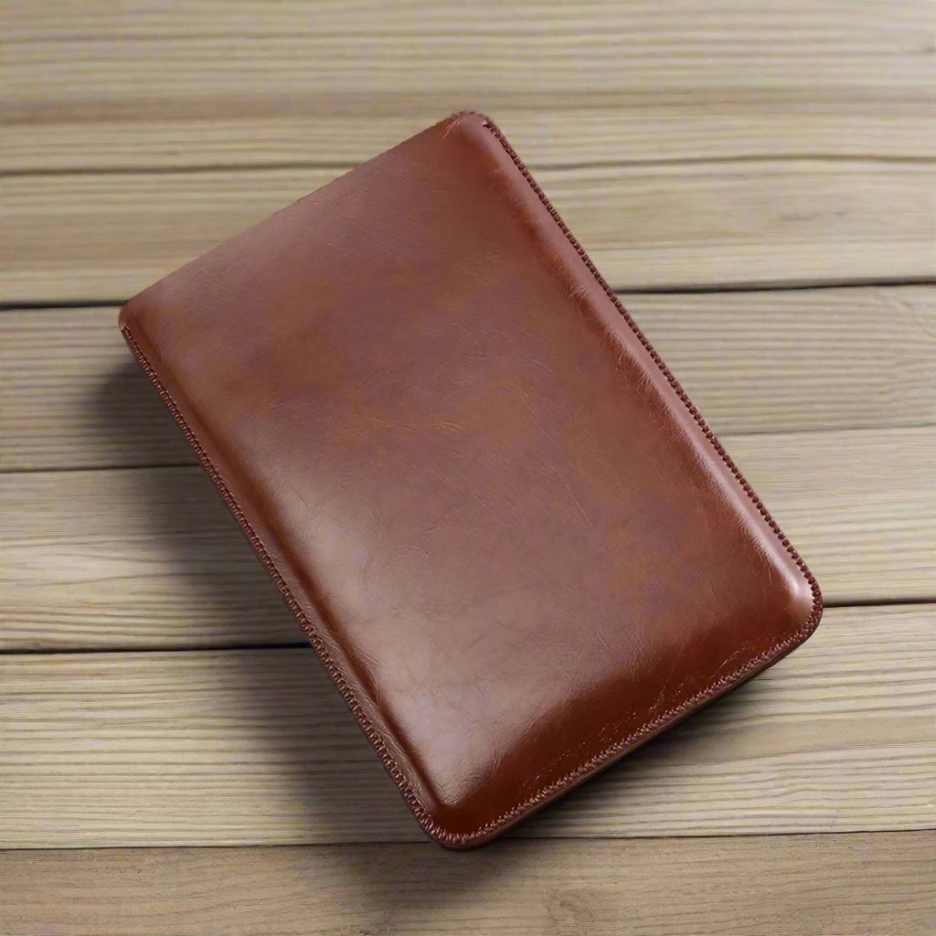 Elegant Leather Case Pouch Bag for ZTE Grand X View 4 8" inch Microfiber Tablet Pocket Cover