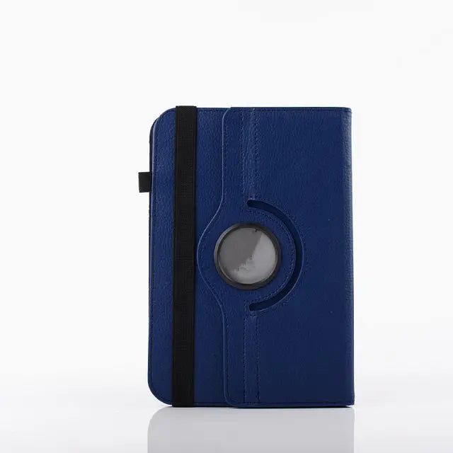 Stylish Rotating Leather Stand Case for Dell Venue 10 Pro 5000 5055 10.1 Inch Tablet 360 Degree Rotation Protective Cover Shell