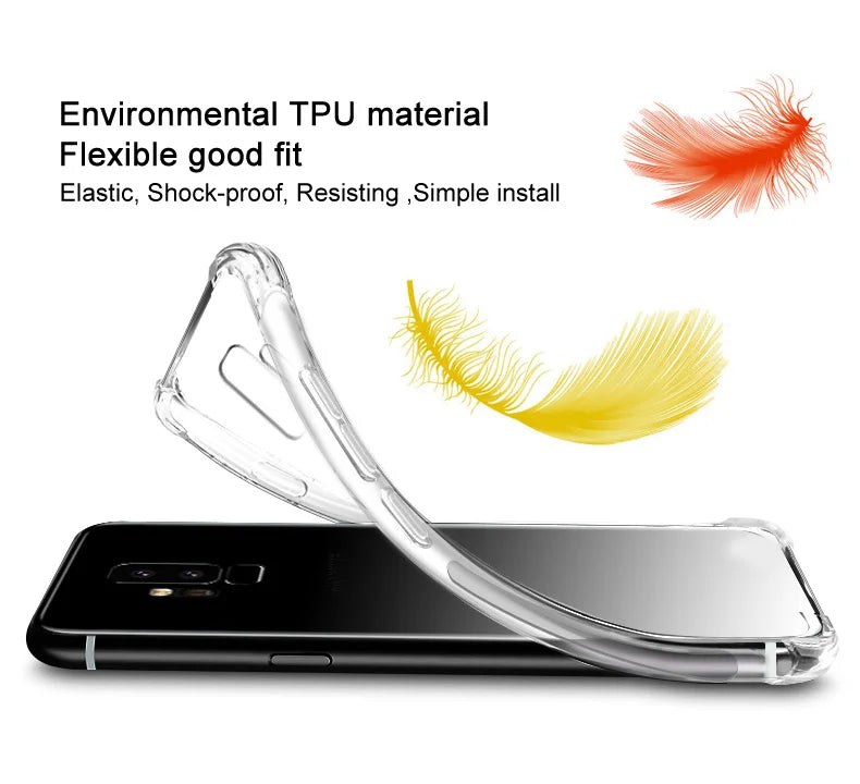Durable Clear Soft Silicone Phone Case for Lenovo Moto ThinkPhone 5G XT2309 Shockproof Protective Cover