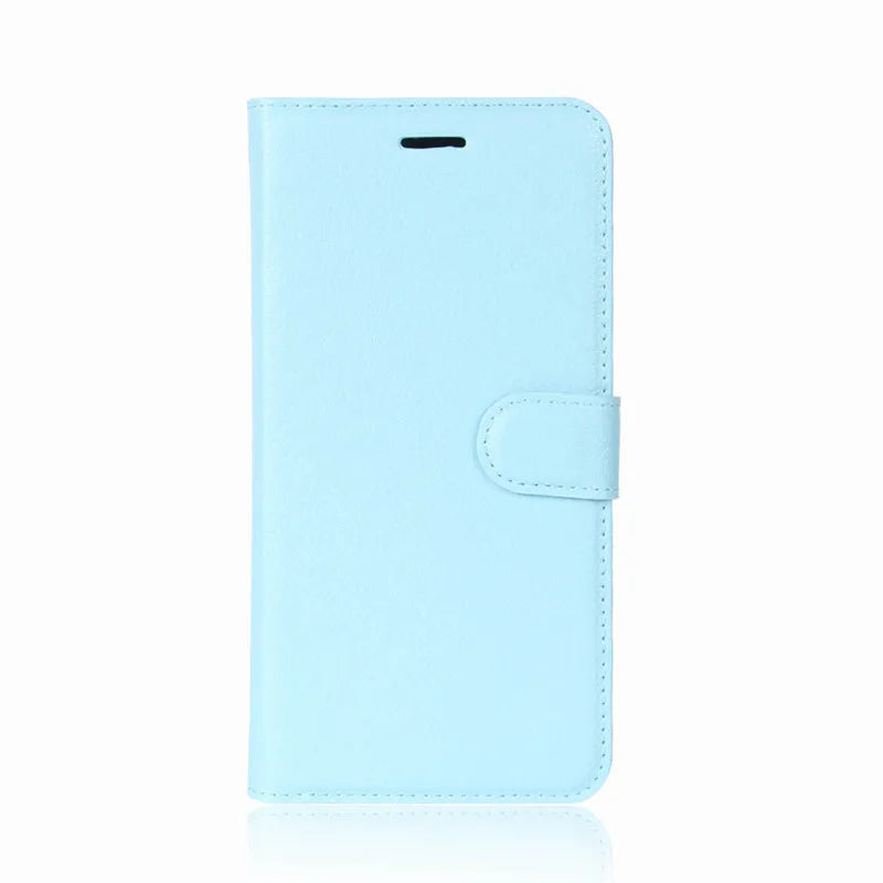 Deluxe Leather Wallet Phone Case for BlackBerry Keyone DTEK70 Stand Function Multiple Card Slots Magnetic Flip Protective Cover