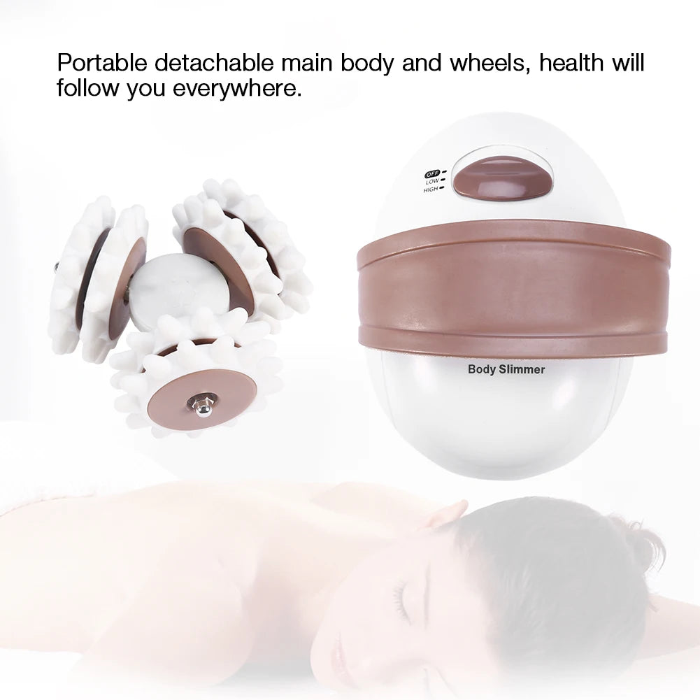 Electric Full Body Slimming Anti-Cellulite Massage Roller Sculpting Machine Massager Tool