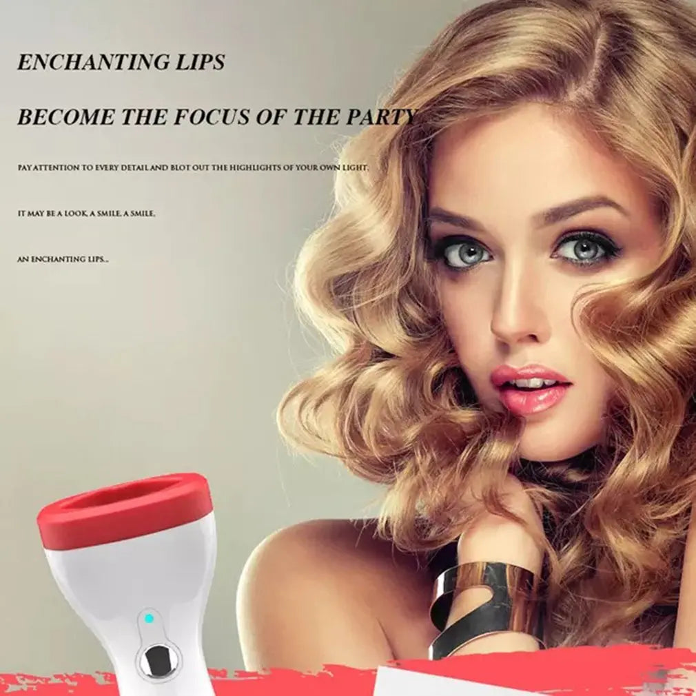 Automatic Electric Silicone Lip Plumper Beauty Device Tool for Fuller Bigger Thicker Lips