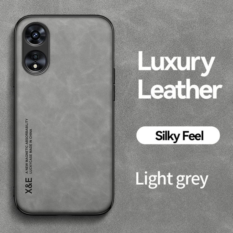 Luxury Leather Phone Case for OPPO A98 A96 A94 A78 A58 A57 A57s A17 Magnetic Protective Cover