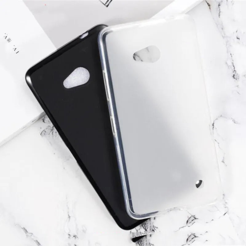 Durable Soft Silicone Phone Case for Microsoft Lumia 640 LTE Protective Back Shell Cover