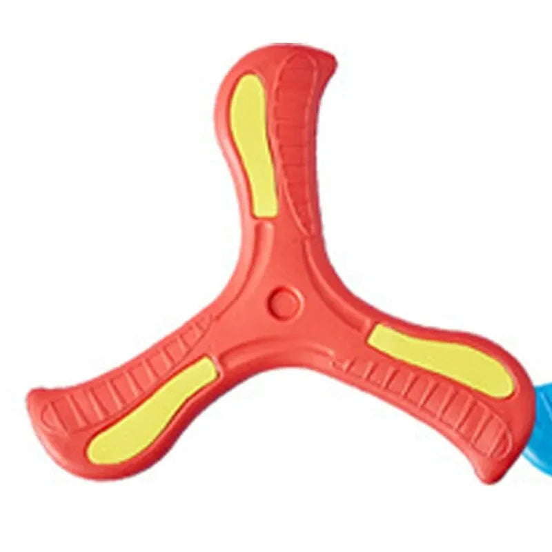 Soft Durable Boomerang Flying Disc Three-leaf Outdoor Adult-kids Fun Interactive Sports Toy Gift