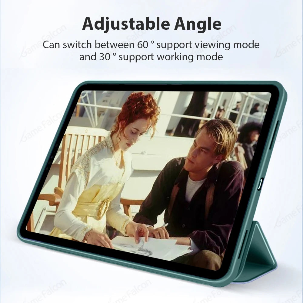Durable Silicone Case for Apple iPad Pro 13 12.9, iPad Pro 11, iPad Air 13 11 6 5 4 3 and iPad Mini 6 5 4 Tablet Protective Cover