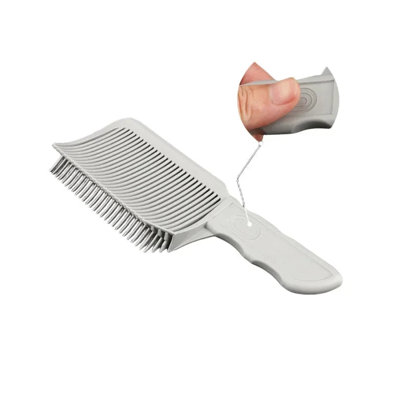 Men's Styling Hair Comb for Blending Fades Styling Arc and Flat Utility Positioning Comb 1pcs