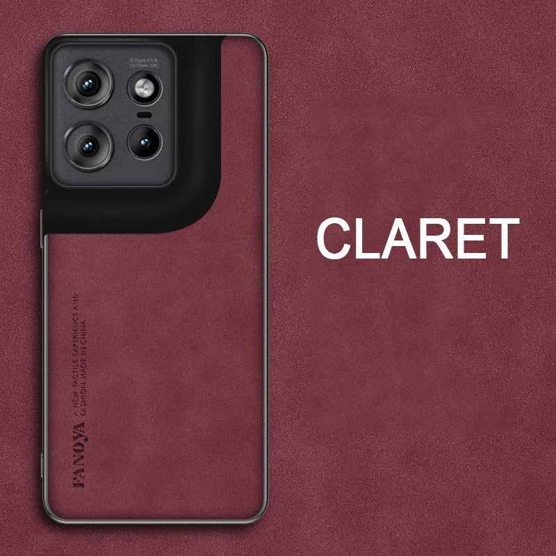 Elegant Leather Phone Case for Lenovo Moto ThinkPhone 25 Protective Shockproof Cover