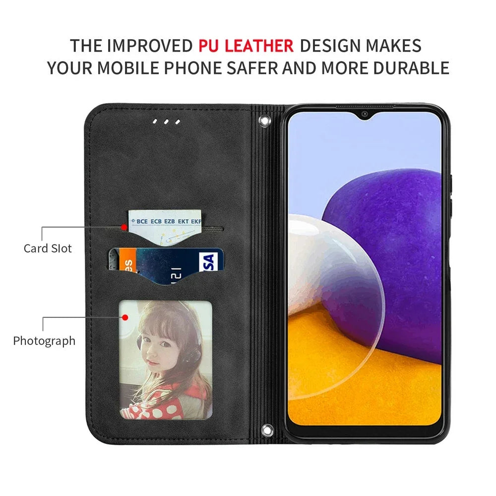 Deluxe Leather Wallet Phone Case for OPPO Find X8 X7 X5 X3 X2 Pro Ultra Neo Lite Stand Function Multiple Card Slots Magnetic Flip Protective Cover