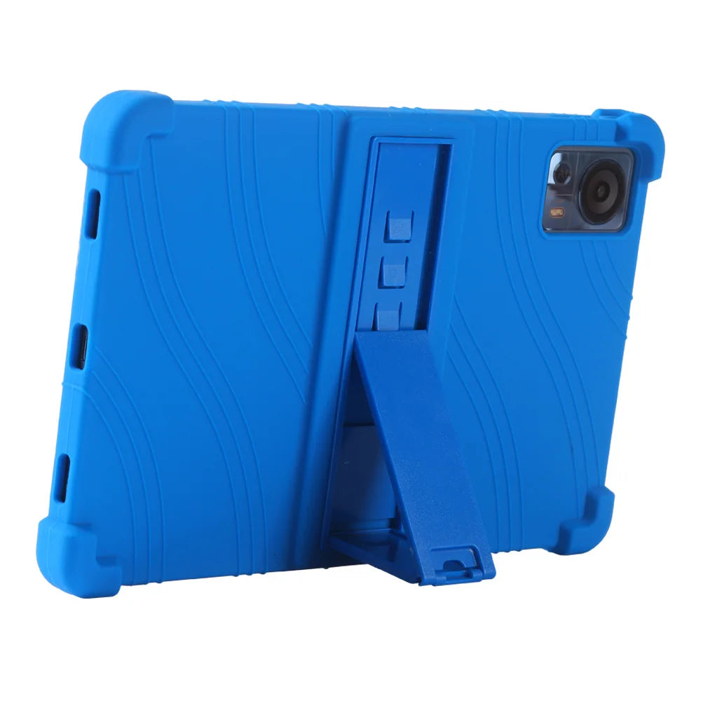 Shockproof Soft Silicone Stand Case for HTC A104 10.36" Tablet Protective Shell Cover