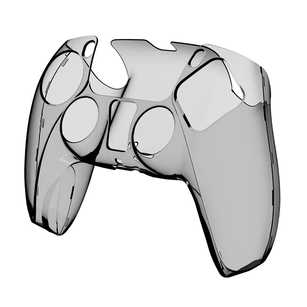 Ultra Slim Transparent Plastic Protector Case Cover Compatible with Sony Playstation 5 PS5 DualSense Controller Gamepad Clear Game Accessories
