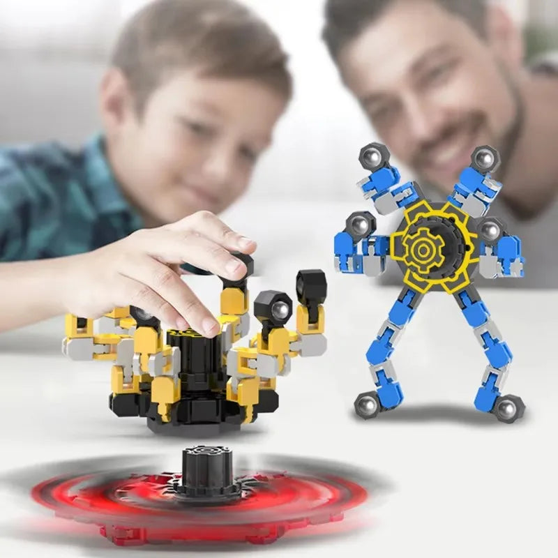 Creative Fidget Gyro Toy for Children Adults Anti Stress Hand Spinner Stress Relief Sensory Toys Gift